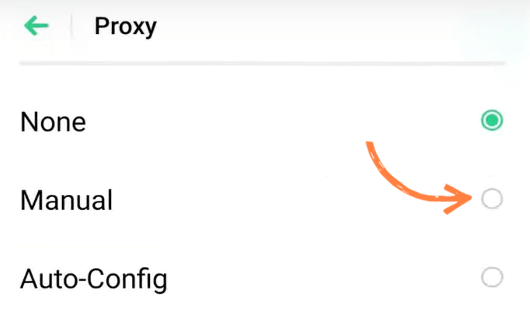 Different options of setting up a proxy
