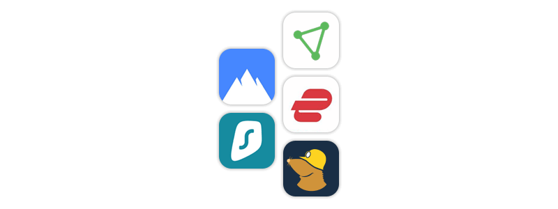 Various VPN icons