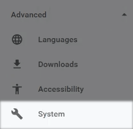 Ghost Browser advanced menu settings