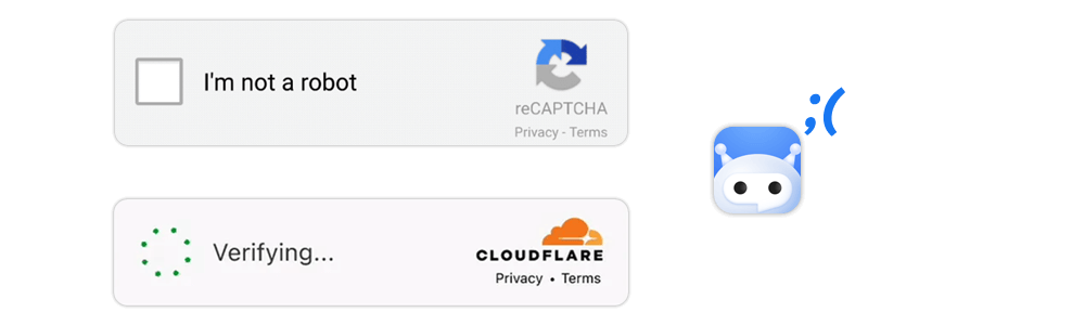 Price scraping bot getting blocked by Cloudflare and Google reCAPTCHA