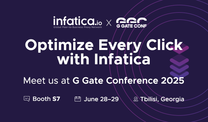 Infatica at G Gate Conference 2025: Connect with Us in Tbilisi