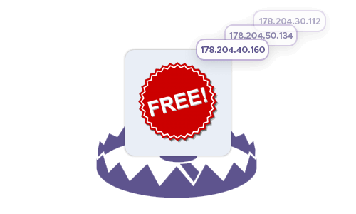 Fake IP generator in a bear trap