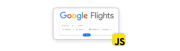 Flight booking website with dynamic functionality