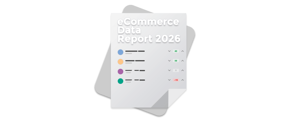 The first sheet of an e-commerce data report