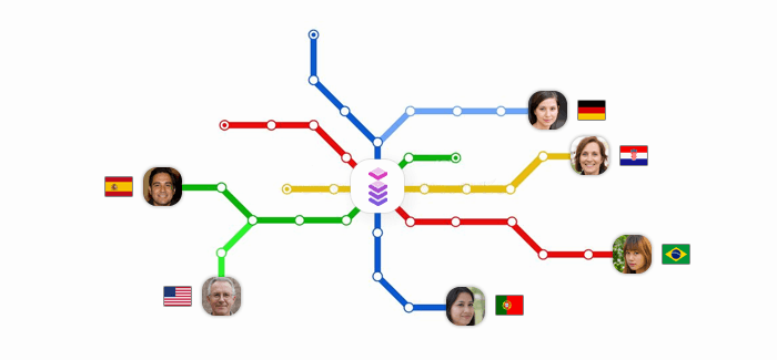 Multiple network peers connected to Infatica