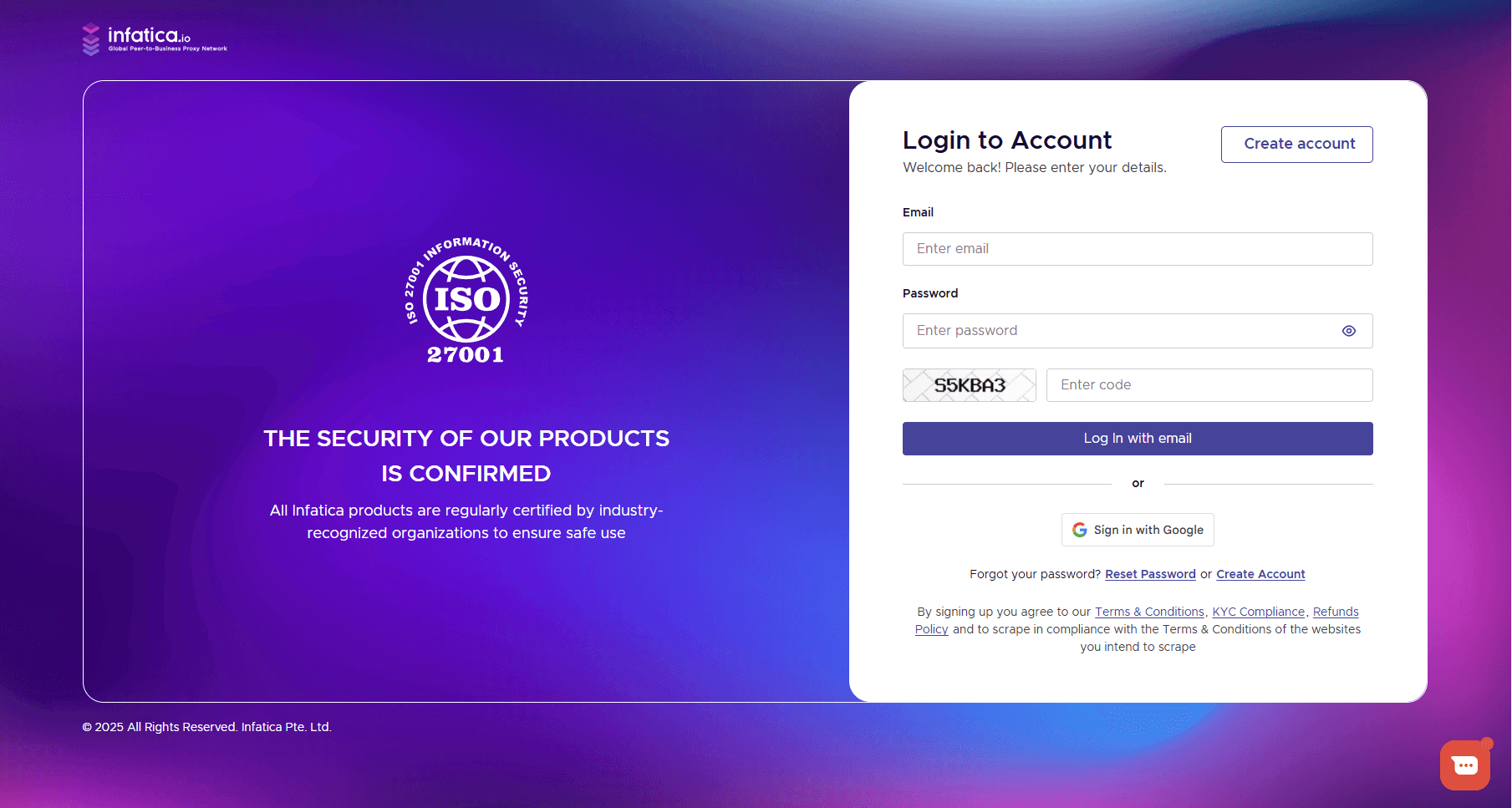 dashboard login