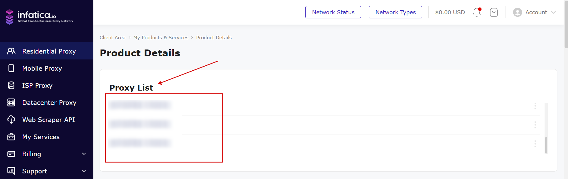 proxy lists