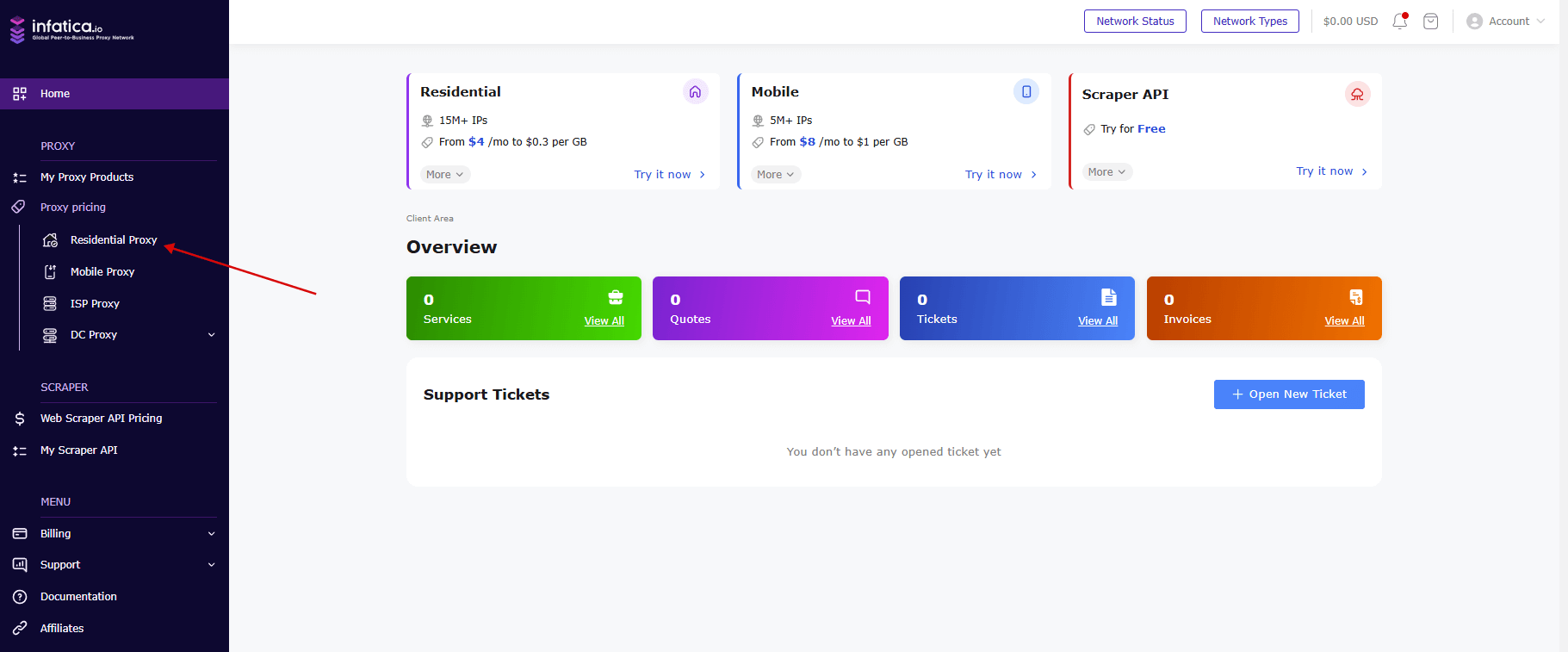 dashboard main